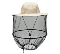 L6NqIAG Chapeau anti-moustiques avec filet en maille, protection contre les insectes, for hommes et femmes, solaire d'extérieur, casquette de pêche Chapeau anti-moustiques(Color 1)