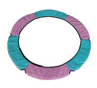 L6NqIAG Coussin de Protection for Trampoline, Housse de Protection for lit de Saut, Housse de Protection for Ressort, Fournitures de Fitness Coussin de Protection Ressort(Pink green1.4m)