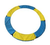 L6NqIAG Coussin de Protection for Trampoline, Housse de Protection for lit de Saut, Housse de Protection for Ressort, Fournitures de Fitness Coussin de Protection Ressort(Yellow blue1.2m)