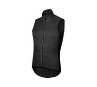 L6NqIAG Gilet sans Manches for Cyclisme, Coupe-Vent, imperméable, Poches Respirantes, vêtements de vélo de Route, Gilet de sécurité for Hommes Hommes Softshell Vest(Black,M)