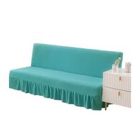 L6NqIAG Housse de Canapé sans Accoudoirs Housse de canapé-lit en Spandex, sans accoudoir, Jupe Pliante, élastique, for décoration Salon et Maison(Color 6,185-215cm L)