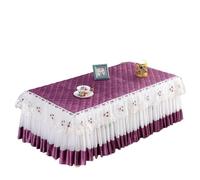 L6NqIAG Housse de Table en Dentelle Nappe rectangulaire en Dentelle for la Maison, idéale for Le café, thé ou Les fêtes (Mariage, réception)(Color 5,55x110x40cm 1pcs)