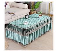 L6NqIAG Housse de Table en Dentelle Nappes de Mariage en Dentelle Blanche, Housses Table à Carreaux, Manteaux rectangulaires lavables(Red,70x130x40cm 1pcs)