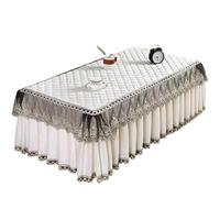L6NqIAG Housse de Table en Dentelle Nappes de Table Blanches en Dentelle for Mariage, Housses à Carreaux, rectangulaires lavables et Anti-poussière(Color 5,70x140x40cm 1pcs)