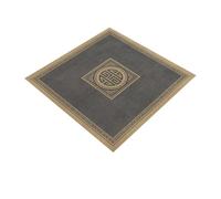 L6NqIAG Housse de Table Mahjong 80/90 cm, Tapis Jeu carré en Velours Cristal antidérapant et Silencieux for société Tapis de Mahjong(80cm)