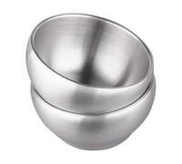 L6NqIAG Ice Cream Bowl Double Wall Soup Stainless Steel Cereal Bowls Bol Inoxydable
