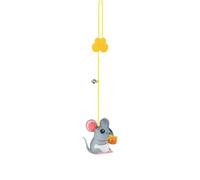 L6NqIAG Jouet for Chat à Disque Collant et balançoire, Corde élastique Suspendue for Porte, Accessoire de taquinerie for Chats Chatons Jeux pour Chats(3C)