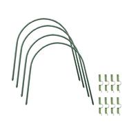 L6NqIAG Kit de Maison de Cerceau de Jardin, cerceaux de Serre Tunnel, Support de Croissance en rangée, Maisons de Jardinage, Cadre de Culture, Mini Serre for Plantes Arceaux Serre(4 PCS)