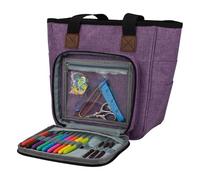 L6NqIAG Sac de Rangement for Outils de Tricot, Sac de Rangement Portable, Sac de Rangement for Fils de Bricolage Pochette à Outils de Crochet(AC238-C3)