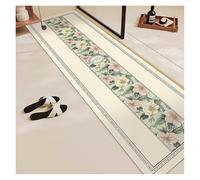 L6NqIAG Tapis de Couloir Tapis for Salle de Bain, Sol, Toilettes, Zone Douche, Rose, Plantes, Fleurs, décoration la Maison(Color 10,1pc 70x100cm)