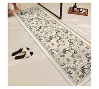 L6NqIAG Tapis de Couloir Tapis for Salle de Bain, Sol, Toilettes, Zone Douche, Rose, Plantes, Fleurs, décoration la Maison(Color 4,1pc 70x100cm)