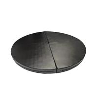 L6NqIAG Tapis de Protection pour Pole Dance Coussin de Danse aérienne en Mousse Souple et Pliable, imperméable, for la Maison(Black,150x5cm)