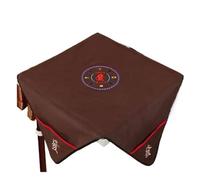 L6NqIAG Tapis De Table Mahjong Réduisant Le Bruit Jeu Société Mah-Jong Silence Home Party Nappe 1, *, M Tapis de Mahjong(Coffee 110X110cm)