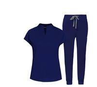 L6NqIAG Uniformes pour Personnel Soignant Tenues d'infirmière anesthésiste, Uniformes for Femmes, Tenues de médecin, Dentiste et pédiatre, Ensembles Blouses chirurgicales(Color 2,L)