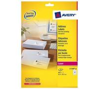 [L7160-40.FR] Avery Boîte de 840 étiquettes laser blanc 63,5 x 38,1 mm