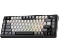 L75 Clavier Mécanique Avec Montage Étanche, Touches Boutons/Macro Et Plaque Nominative Tactile, Tri-Mode Bt/2,4G/Usb-C 75 % Clavier Sans Fil Tll, Remplaçable À Chaud, Batterie 8000