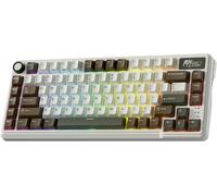 L75 Clavier Mécanique Avec Montage Étanche,Touches Boutons/Macro Et Plaque Nominative Tactile,Tri-Mode Bt/2,4G/Usb-C 75 % Clavier Sans Fil Tll,Remplaçable À Chaud,Batterie 8000 Mah