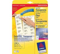 [L7563-25] AVERY ZWECKFORM paquet de 350 étiquettes adresses transparentes, 9...