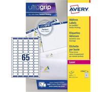 Avery L7651 Mini étiquettes adresses blanches laser 38,1 x 21,2 mm - Boîte de 1625