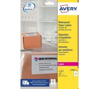 [Ref:L7993-25-5] AVERY ZWECKFORM Lot de 5 Boites de 200 etiquettes laser ultra