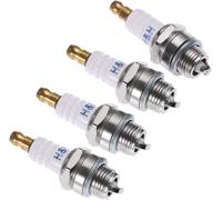 L7T Spark Plugs Set of 4 2 Stroke Replacement Accessories for Chainsaw,Brushcutter,Garden Lawn Mower,Strimmer,Strimmer,Strimmer