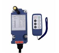 L8 Mini 6 boutons à vitesse unique, interrupteurs de commande de grue industrielle, treuils, piste, contrôleur de grue, ascenseur(AC380V)