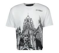 L8 Studio - Cathedral T-shirt - Homme - Tops - Blanc - Taille: L