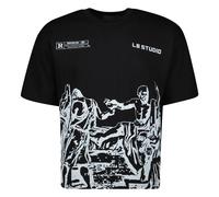 L8 Studio - Socrate T-shirt - Homme - Tops - Noir - Taille: XS