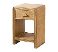 L8p2B5s7 Table de Nuit Table de Chevet compacte avec tiroir supérieur, Support Ouvert inférieur for Le Rangement la Chambre à Coucher
