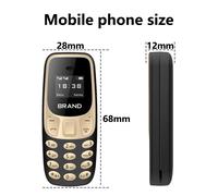 L8Star BM10 plus petits téléphones mobiles GSM mains libres Mini écouteur numéroteur casque double carte Sim 2G GSM barre de poche téléphone 1 Blue 1 Gold