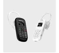 L8STAR BM70 mini téléphone portable mobile Sans Fil bluetooth casque dialer stéréo mini casque poche téléphone(Noir)