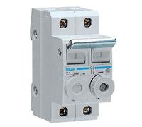 L90200 Porte-fusible combiné 1P+N 20A 380V L31 2M avec cartouche HAGER