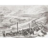 La 2ème division du général Joseph Vinay appartenant au IV Corps de l'armée française atteint le Piémont par le col du Mont Cenis pendant la 2ème guerre d'indépendance italienne également appelée
