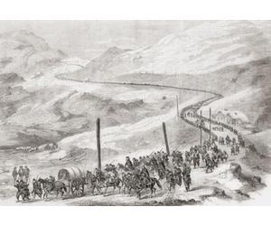 La 2ème division du général Joseph Vinay appartenant au IV Corps de l'armée française atteint le Piémont par le col du Mont Cenis pendant la 2ème guerre d'indépendance italienne également appelée