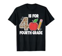La 4e année, c'est pour le premier jour d'école de quatrième année, Teacher Leopard T-Shirt
