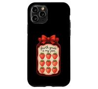 La 4e année est ma Jam, Enseignant de quatrième année, Primaire Coque pour iPhone 11 Pro