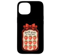 La 4e année est ma Jam, Enseignant de quatrième année, Primaire Coque pour iPhone 15
