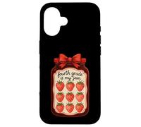 La 4e année est ma Jam, Enseignant de quatrième année, Primaire Coque pour iPhone 16