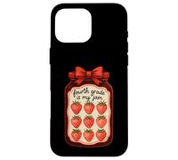 La 4e année est ma Jam, Enseignant de quatrième année, Primaire Coque pour iPhone 16 Pro Max