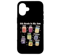 La 5e année est ma Confiture Mignonne pour la rentrée Scolaire Coque pour iPhone 16