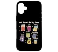 La 5e année est ma Confiture Mignonne pour la rentrée Scolaire Coque pour iPhone 16 Plus