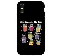 La 5e année est ma Confiture Mignonne pour la rentrée Scolaire Coque pour iPhone X/XS