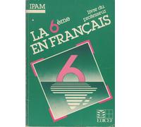 La 6ème En Français Livre Du Professeur