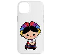 La Adelita Mexican Doll Lele Latinx Revolution Soldier Coque pour iPhone 14 Plus