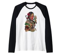 La Adelita Mexicans Revolution Soldier Patriots Chicana Manche Raglan
