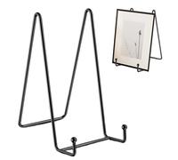 La Affichage - chevalet décoratif en métal, cadre en fer portable, porte-supports robuste polyvalente | Support stand pour les peintures plateaux enregistre des plats cartes ca