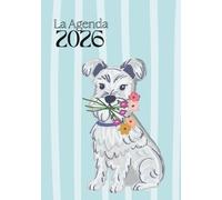 La Agenda 2026 Moroldoggies: amantes de los perros. Planner planificador anual Vista DIARIO/ calendarios, festivos, lunas, hojas de notas, mandalas para colorear y más.: Vista semana Horizontal