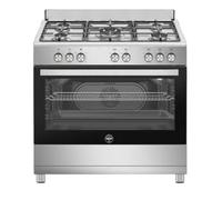 La Allemagne SE965EX/24 Cuisine À Gaz 90CM 5FOUCHES Four Électrique Ventilé INOX