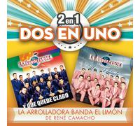 La Arrolladora Banda El Limon De Rene Camacho 2 en 1 (CD)
