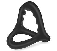 La bague haut de gamme en forme de requin mâle à trois ouvertures, peut être portée pendant longtemps et n'est pas facile à tomber